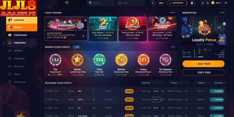 casino loyalty bonus rewards program dashboard in Philippine online casino
